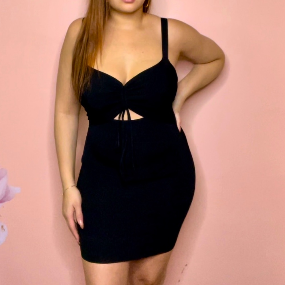 Rosa Negra Zara Mini black dress